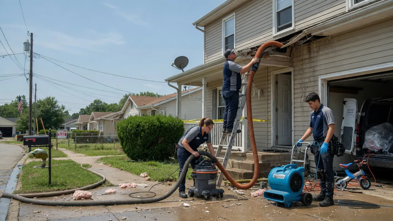 Water Damage Restoration in La Place, IL near me